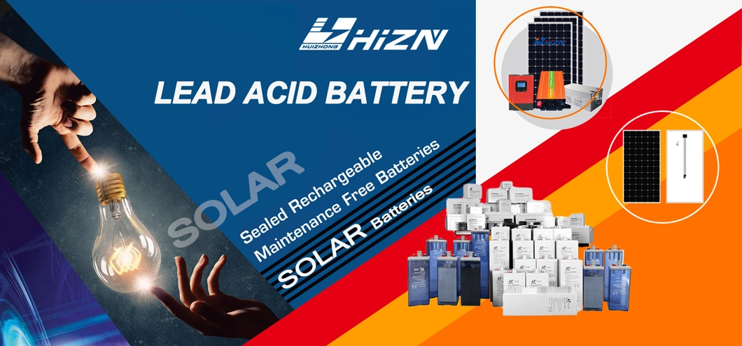 Gel 12V 200ah Deep Cycle Replacement Battery for off-Grid Solar System